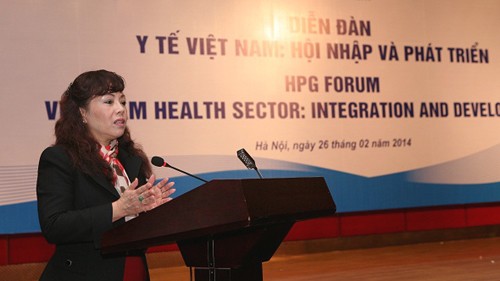 Khai mạc Diễn đàn “Y tế Việt Nam Hội nhập và phát triển" - ảnh 1